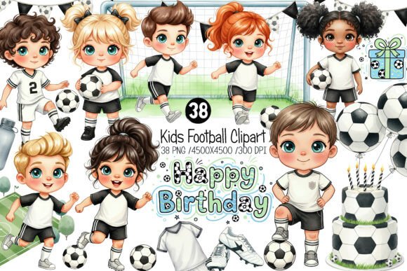 Creative Projects with Kids Soccer Clipart and Football Clipart