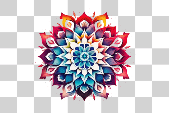 Floral Mandala Png: A Digital Asset for Modern Design