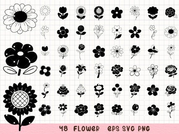 Flower SVG Bundle: Elevate Your Brand with Botanical Flair