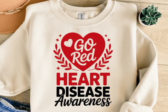 Go Red Heart PNG: Powerful Heart Disease Awareness Design