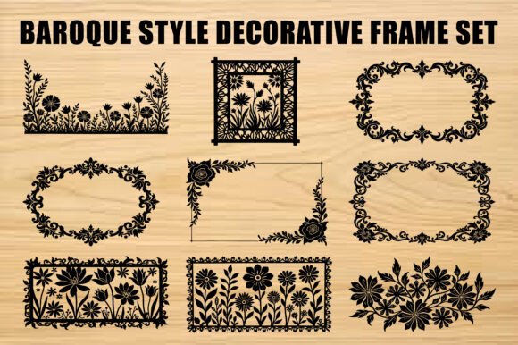 The Timeless Allure of an Elegant Antique Frame Collection