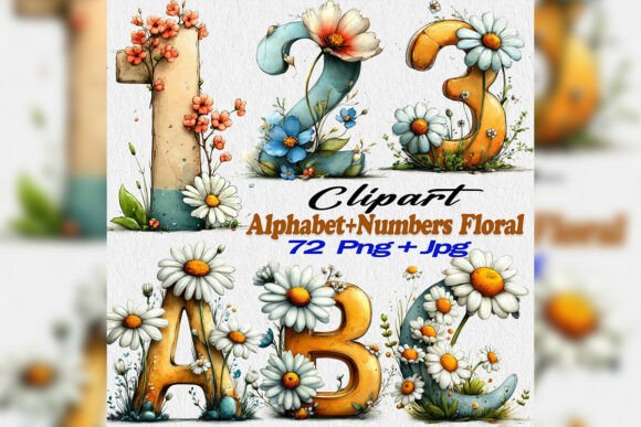 Watercolor Floral Alphabet and Letters: A Designer's Guide